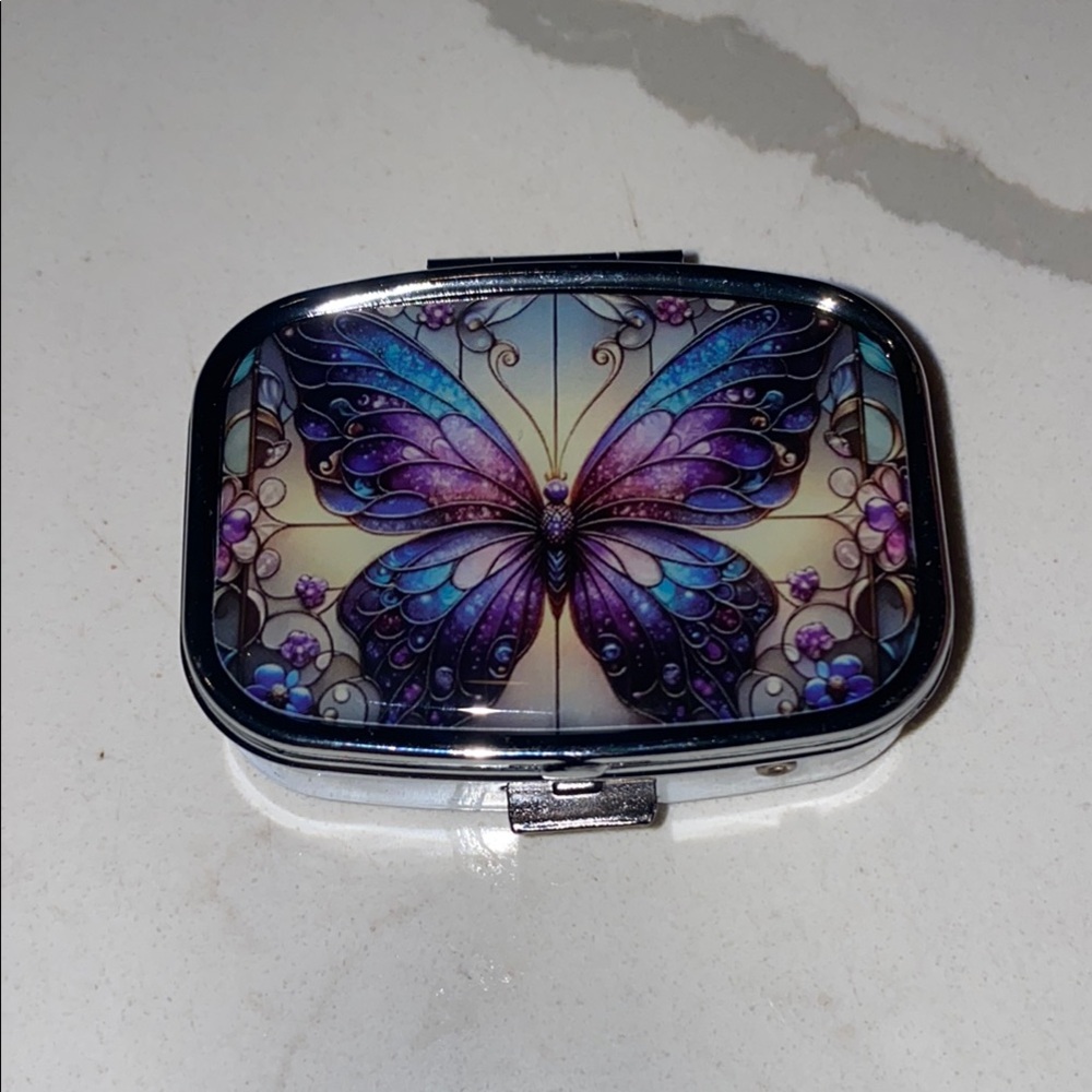 Butterfly Design Trinket Box